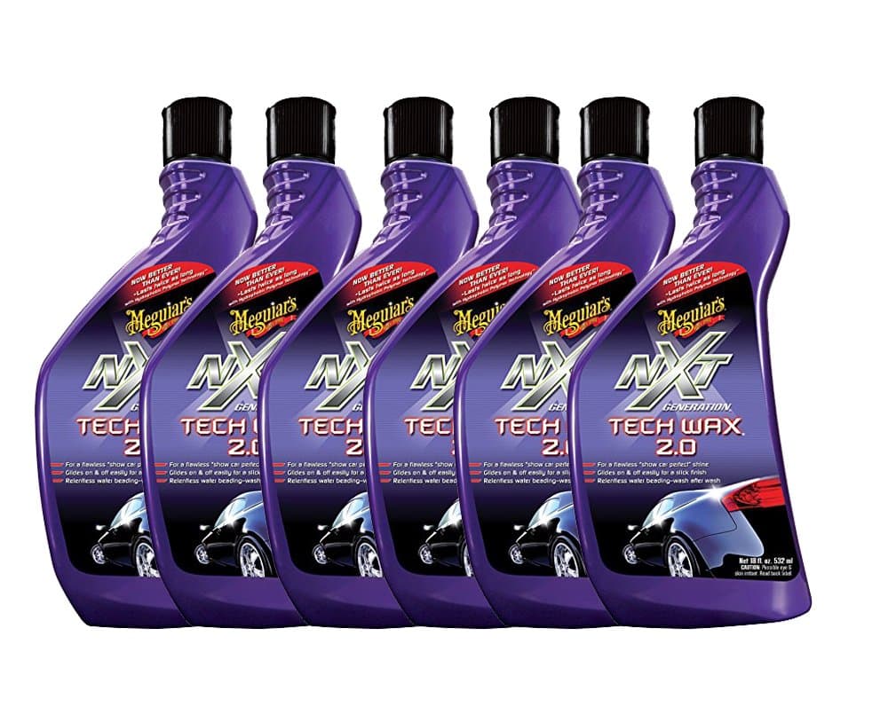Meguiar's G12718 NXT Generation Tech Wax 2.0 (18 oz) - 6 Pack