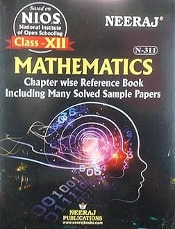 Nios Mathematics Class 12 Study Guide And Model Paper English Medium As Per Latest Syllabus