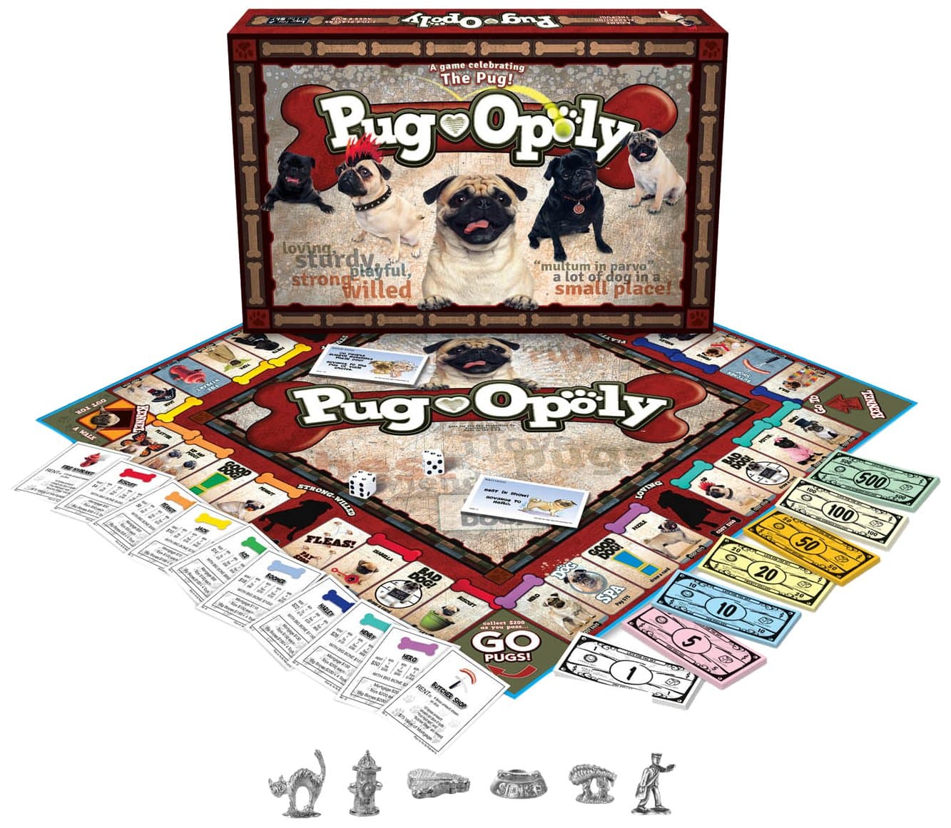Pug-Opoly Game