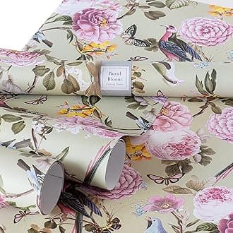 Scented Drawer Liners for Dresser Fragrant Paper Liner for Drawers Cabinet Shelf Linen Closet and Kitchen Scent Liners Non Adhesive (Royal Bloom)