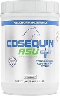 Nutramax Laboratories Cosequin ASU Plus| Joint Health Supplements for Horses | Enhanced with Avocado/Soybean Unsaponifiables and HA | 60 Day Supply
