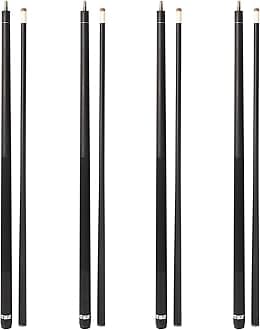 GSE Games & Sports Expert 58" 2-Piece Fiberglass Graphite Composite Billiard Pool Cue Stick (4 Colors, 18-21oz)