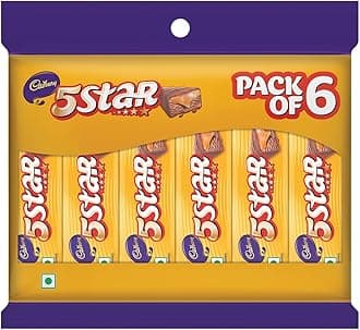 Cadbury 5 Star Kitted Pack Chocolate Bars, 96 g