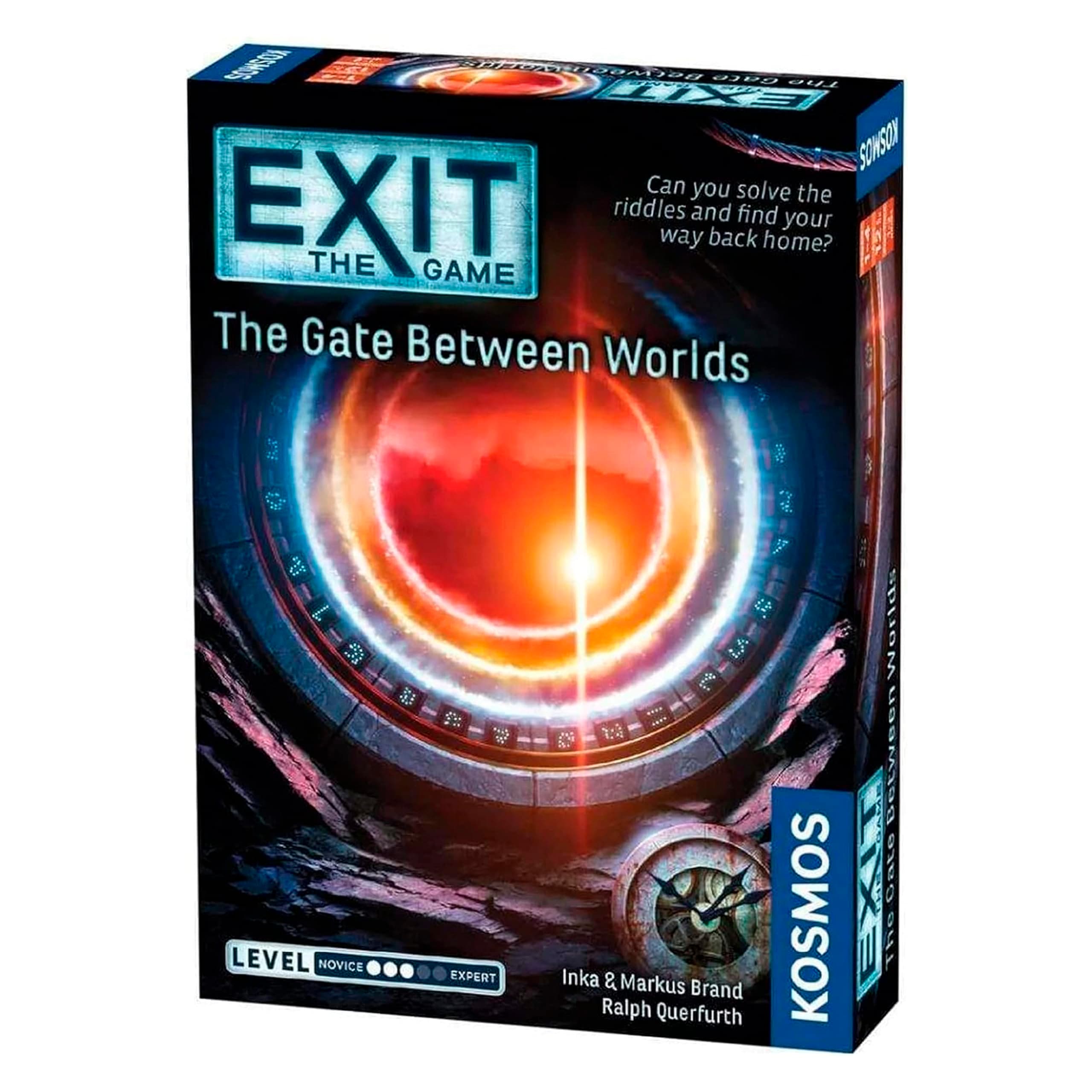 Thames & Kosmos EXIT: The Gate Between Worlds | Escape Room Card Game | Family & Party Board Game | 1-4 Players | Ages 12+ | Mystery Puzzle Game for Adults & Kids | Game Night
