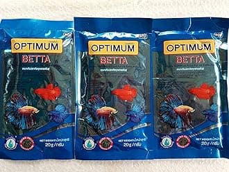 Petzlifeworld Optimum Betta Fighter Colour and Tails Growth Stick Food for Fish of All Life Stages (60 g) -Set of 3